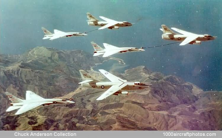 Douglas 593-8 KA-3B Skywarrior & North American NA-269 RA-5C Vigilante