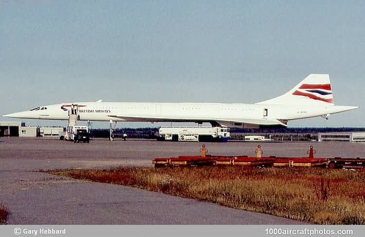 A�rospatiale/British Aircraft Corporation Concorde 102