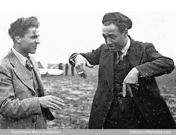 Louis Crolais (left) & Andr� Morin