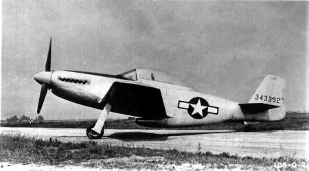 North American NA-105 XP-51F Mustang