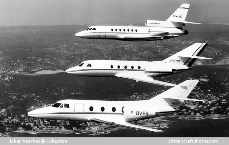 Dassault Falcon 10, Mystère XX, Falcon 50