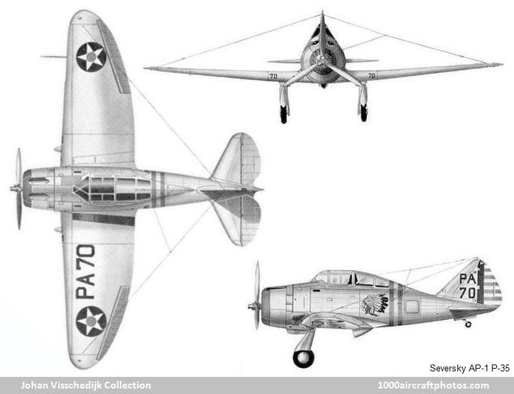 Seversky AP-1 P-35